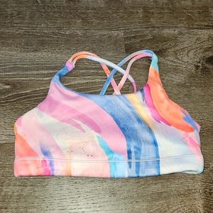 ATHLETA GIRL multicolor sports bra Large